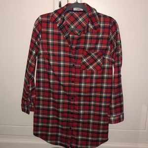 Flannel dress